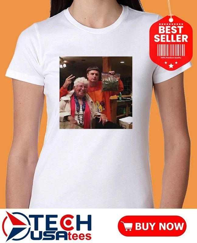 Oliver Tree Memorial Weed Grandma photo shirt