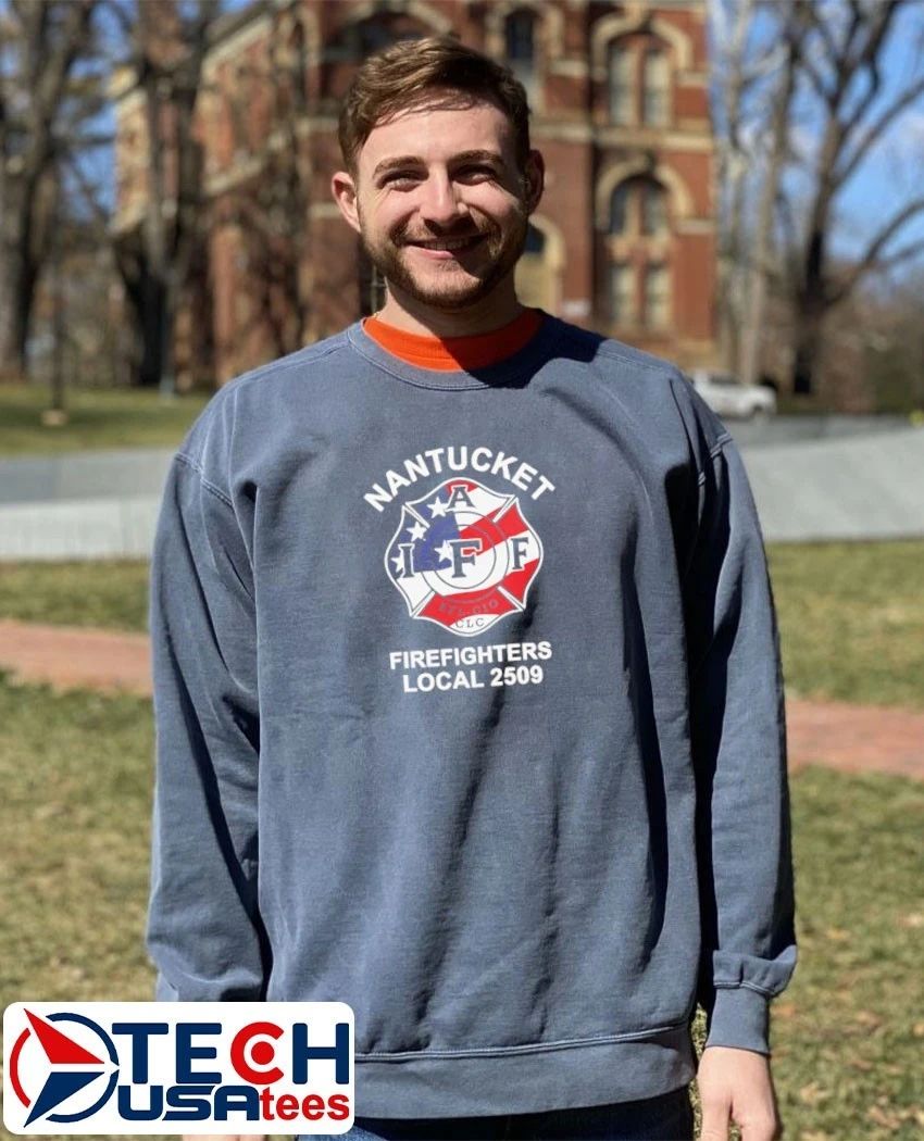 Barstool Big Ben Nantucket Firefighters Local 2509 shirt