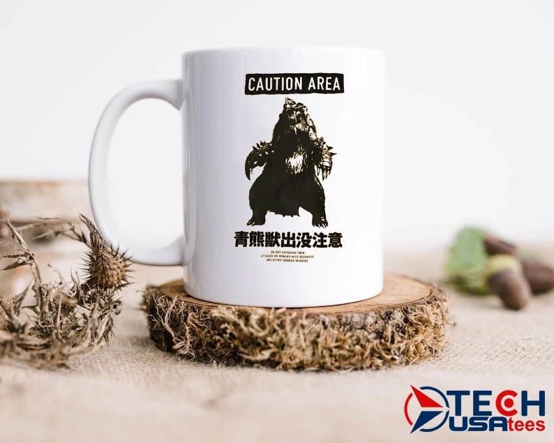 Caution Area Monster Hunter Japanese shirt