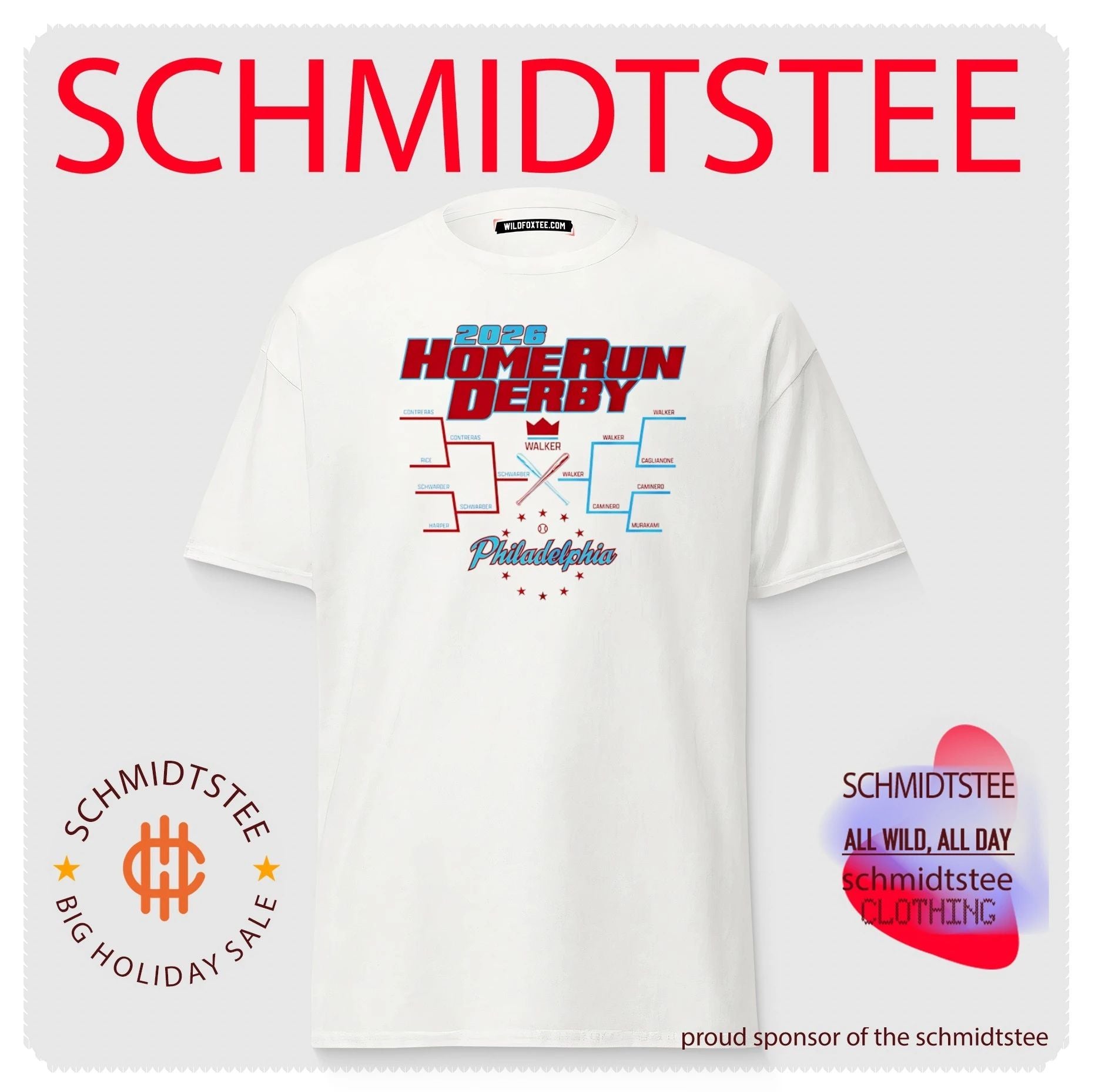 Home Run Derby Bracket 2026 shirt