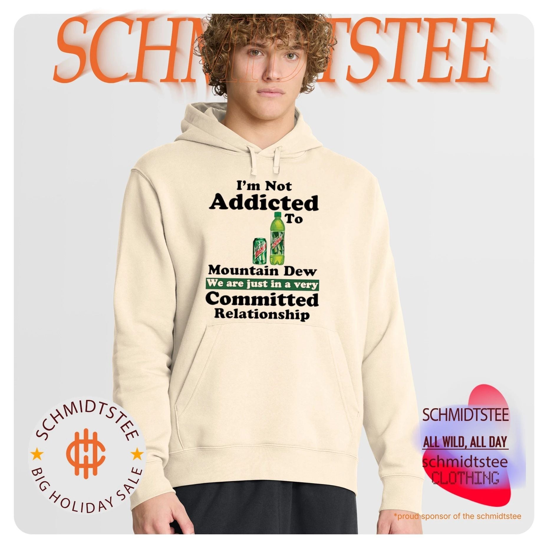 I’m not addicted to Mountain Dew we are just in a very committed relationship shirt