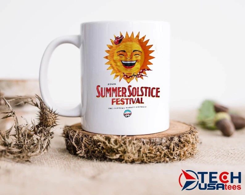 2026 Summer Solstice Festival OKC Farmers Market District shirt