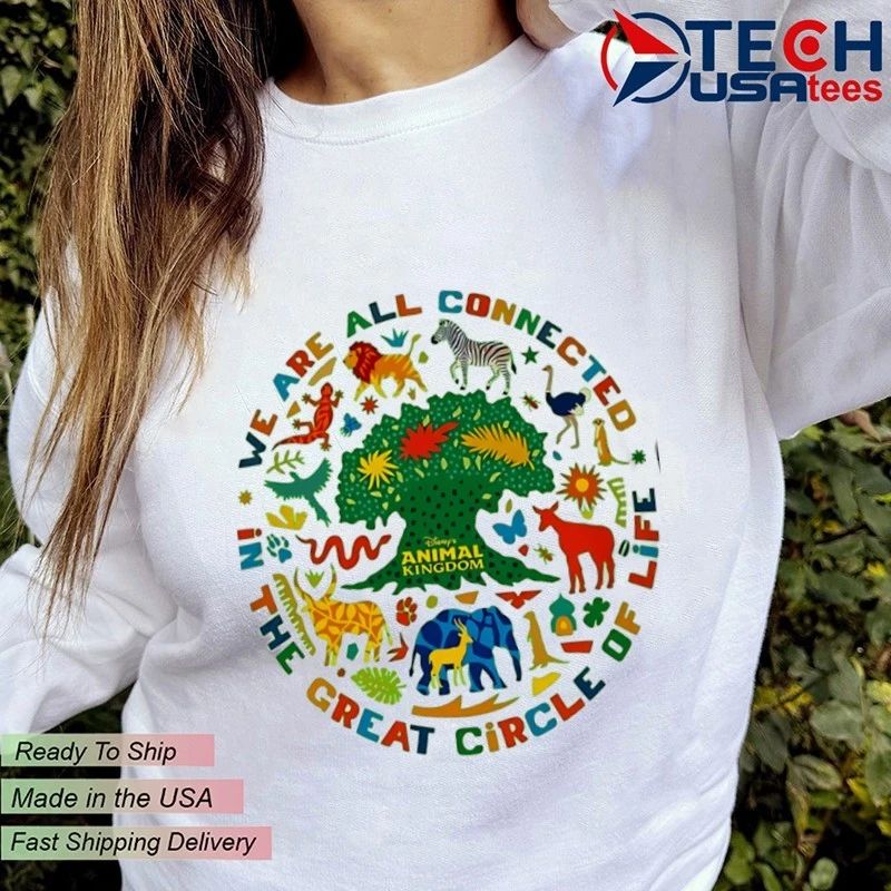 We are all connected in the great circle of life shirt