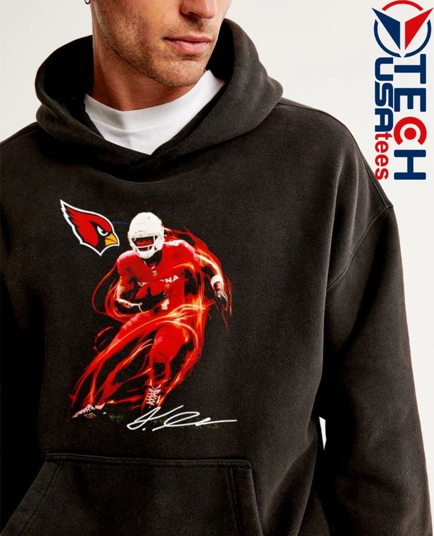 Arizona Cardinals Football Jeremiyah Love Rookie signature shirt