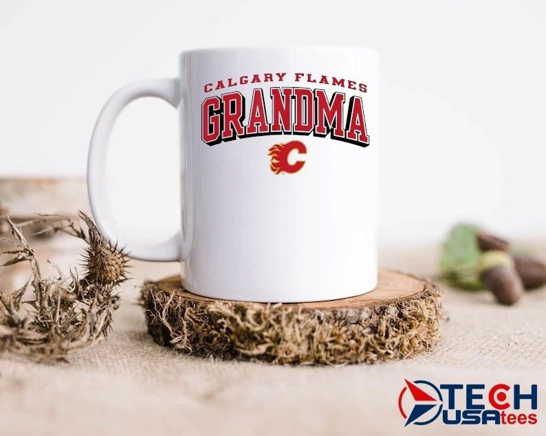 Calgary Flames Grandma logo shirt