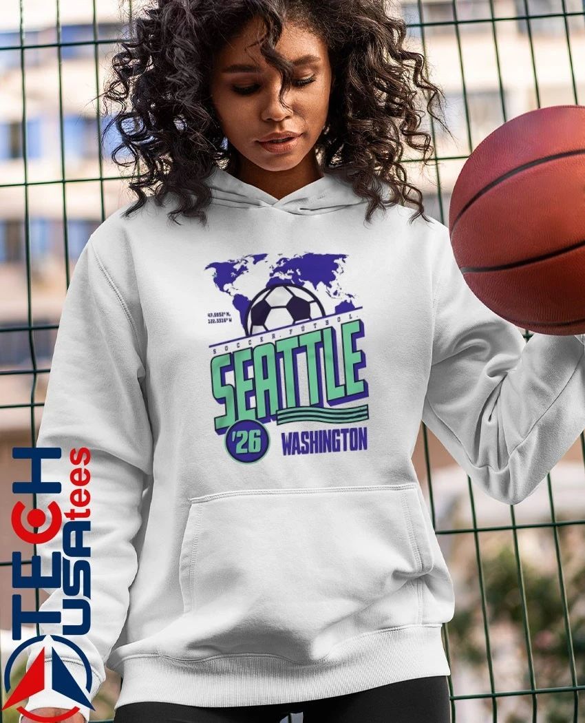 The Soccer World’s Game in Seattle Natural Washington shirt