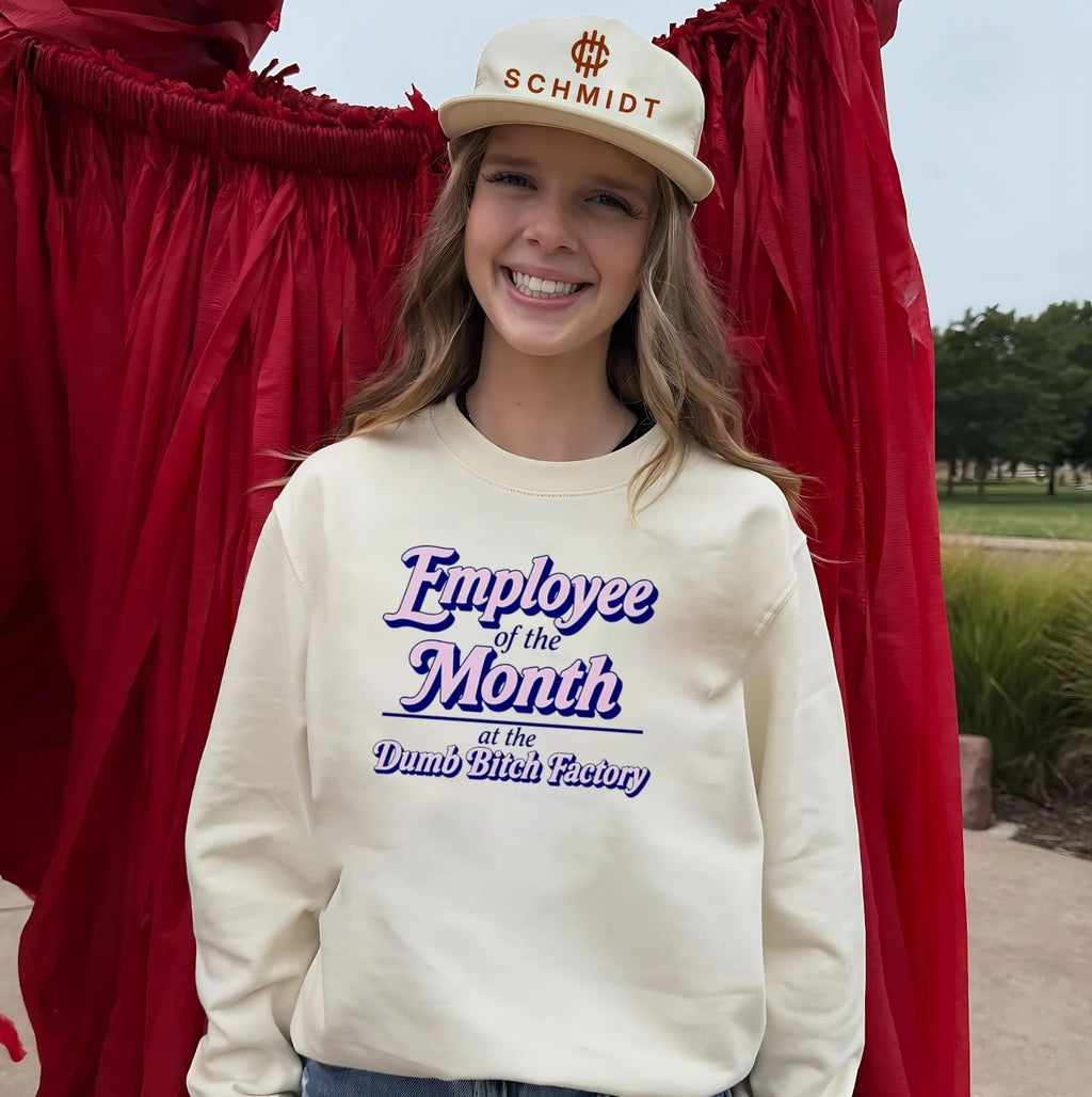 Employee Of The Month At The Dumb Bitch Factory text shirt