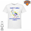 Short Girls Have Bad Spending Habits Cute Duck Bow Purse Meme Shirt