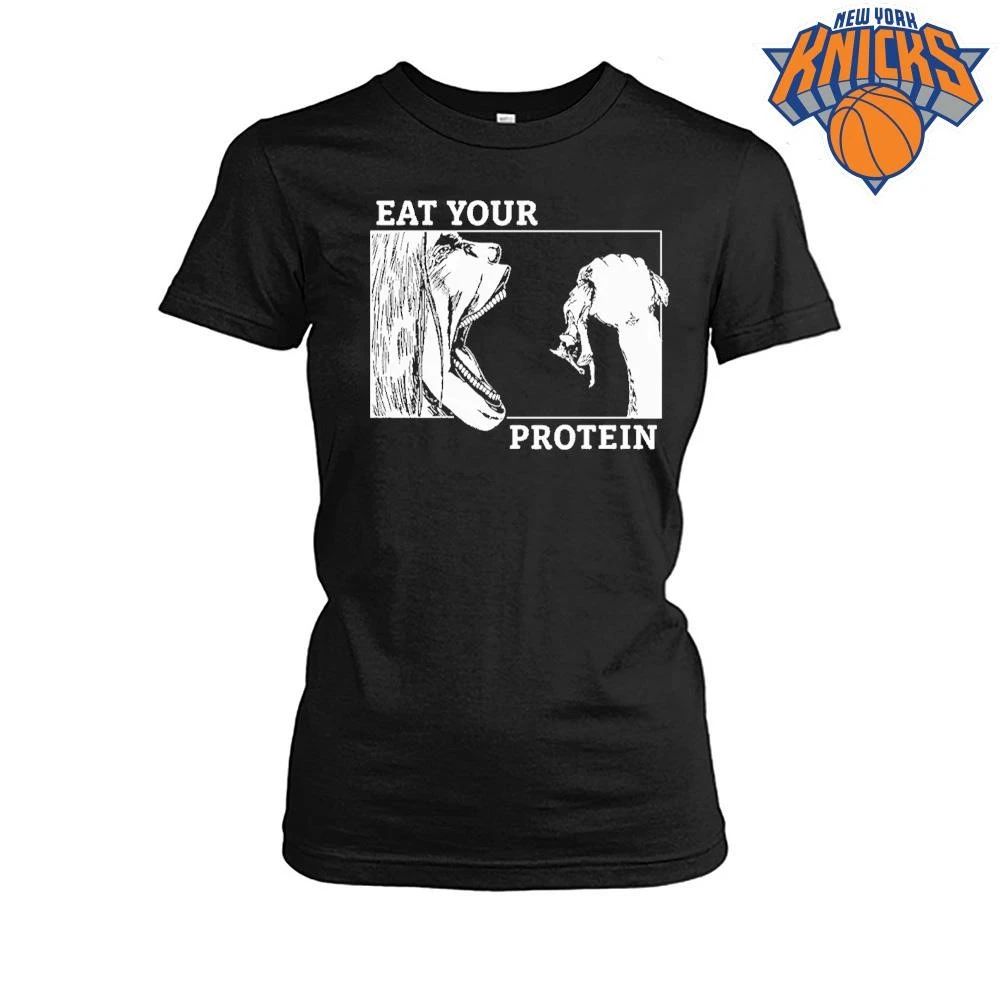 Attack on Titan Eat Your Protein Eren Jaeger Titan Gym Shirt