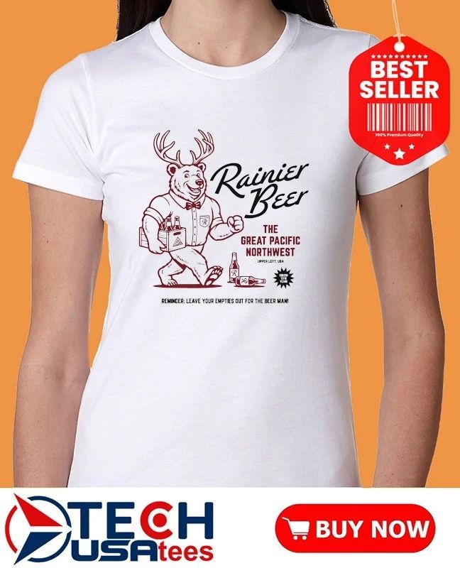 Rainier Beer The Great Pacific Northwest shirt