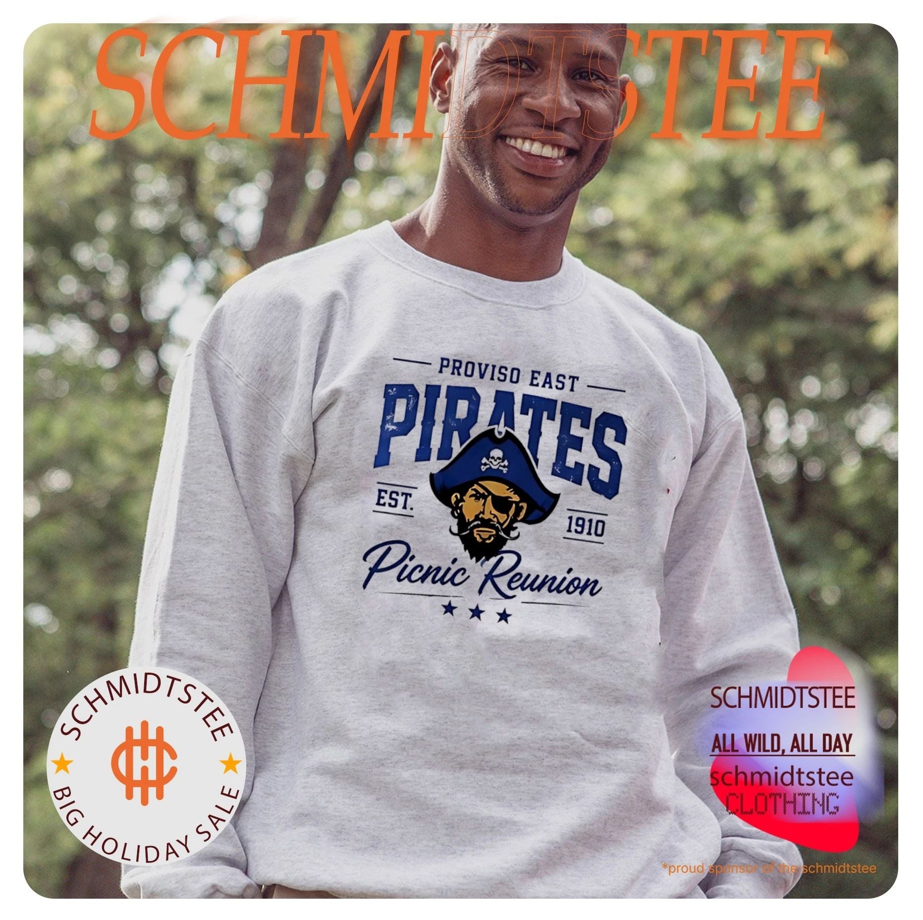 Proviso East est 1910 Pirates Picnic Reunion shirt