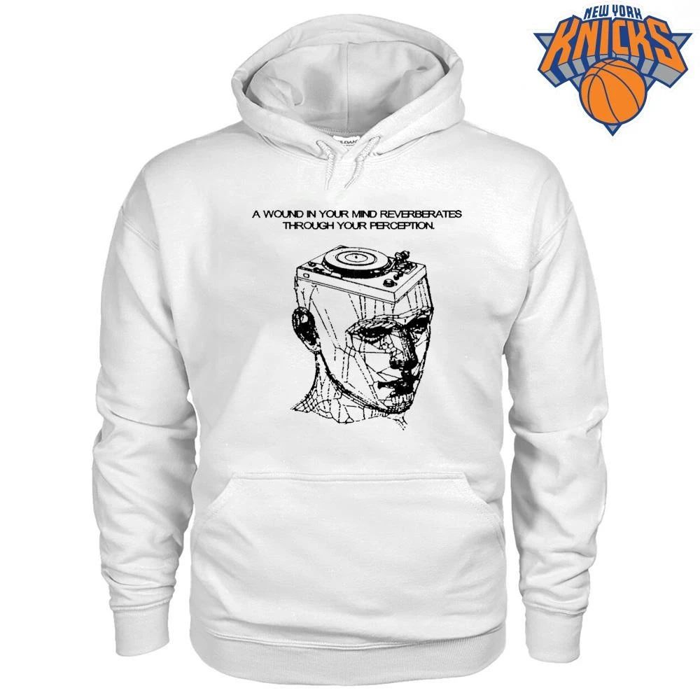 A Wound In Your Mind Reverberates Through Your Perception Turntable Head Shirt