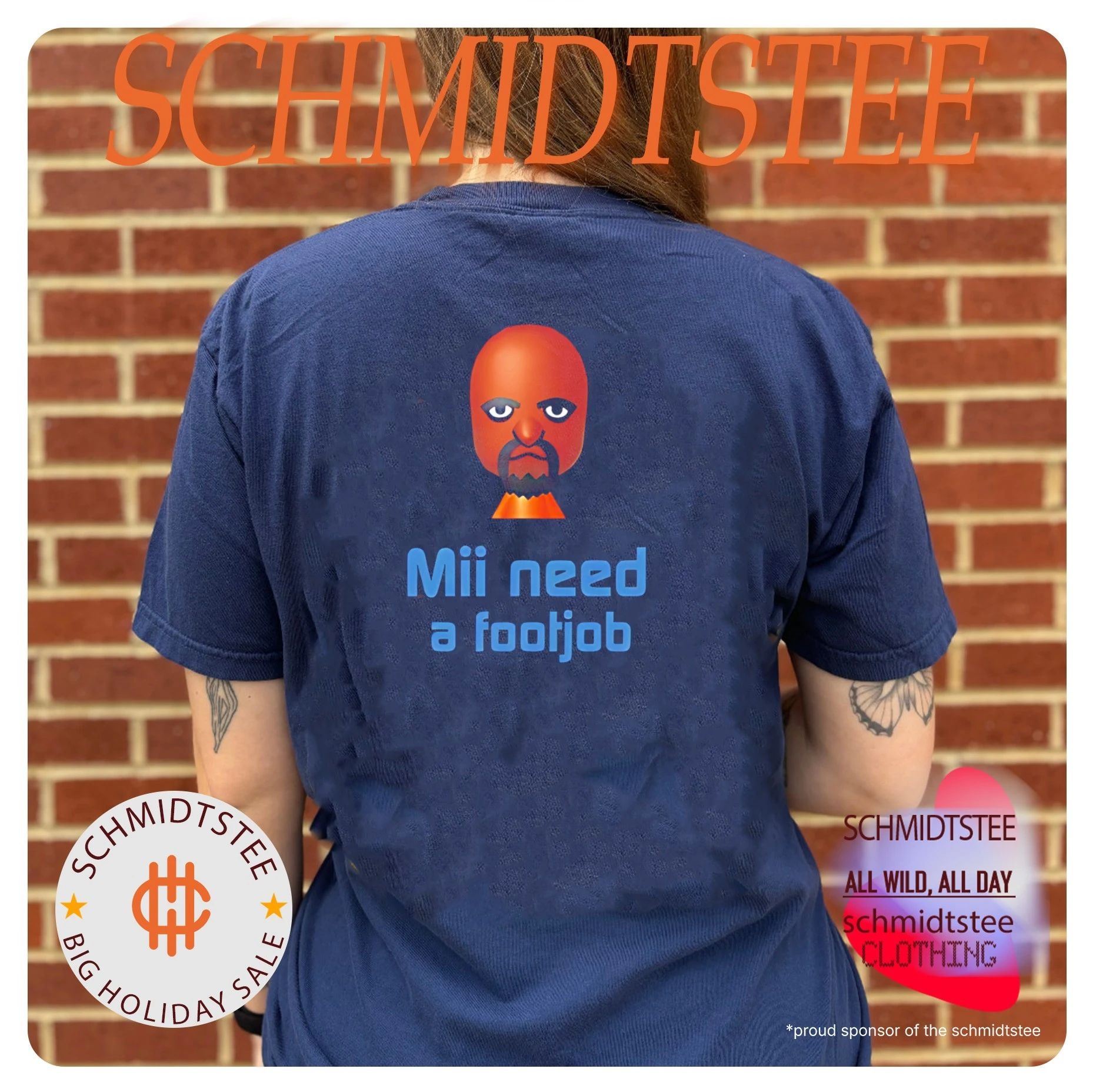 Wii Sports Matt Mii need a footjob shirt