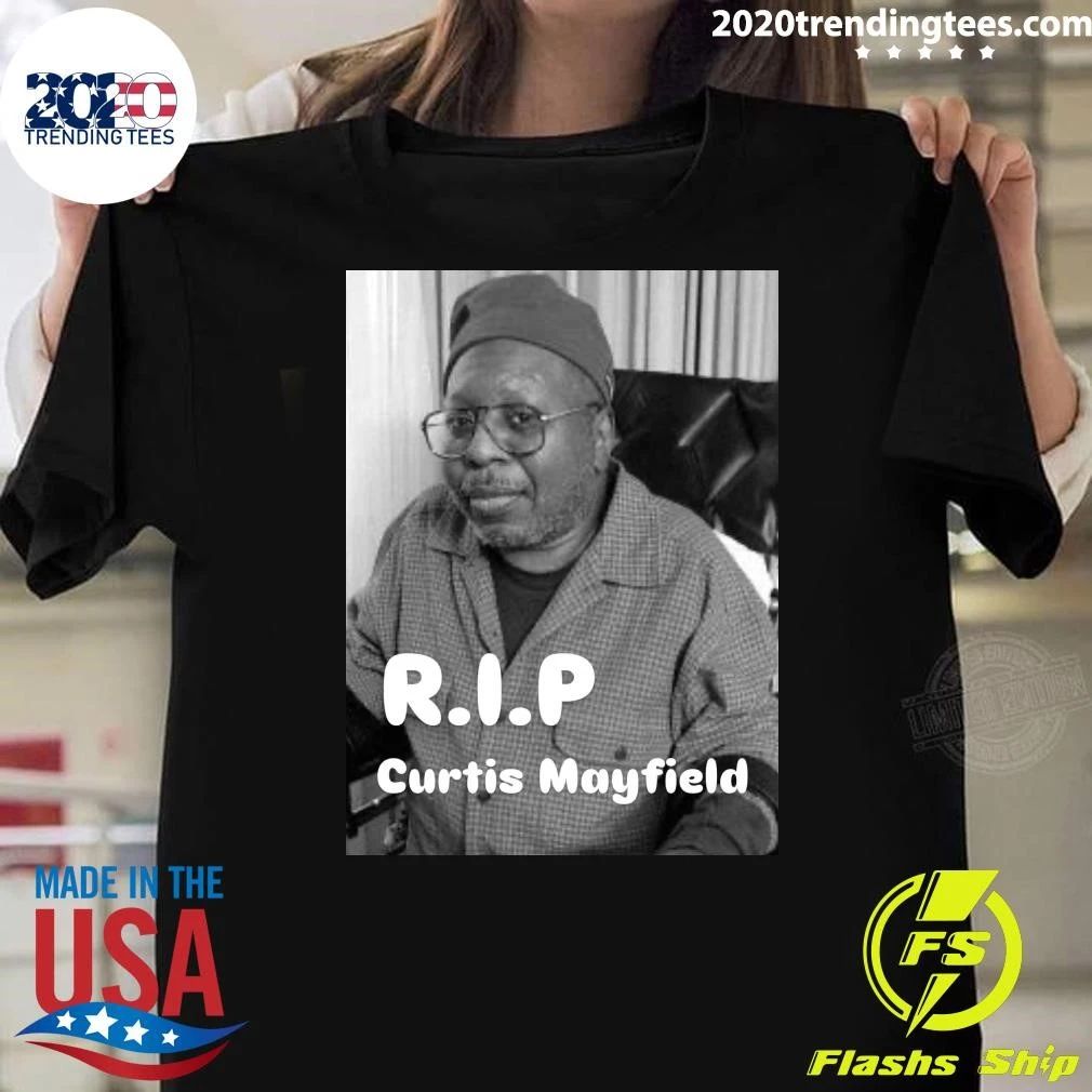 Rip Curtis Mayfield July 13, 1990 Shirt