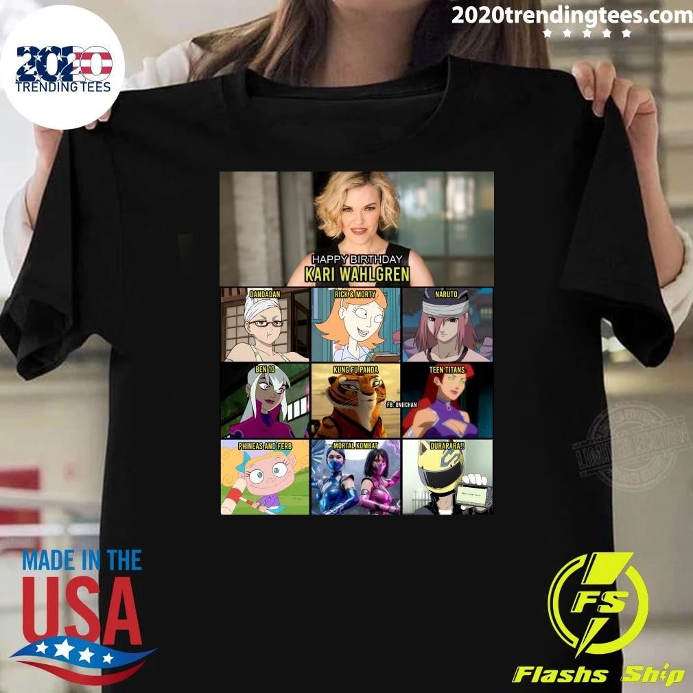 Happy 49th Birthday to Kari Wahlgren Shirt