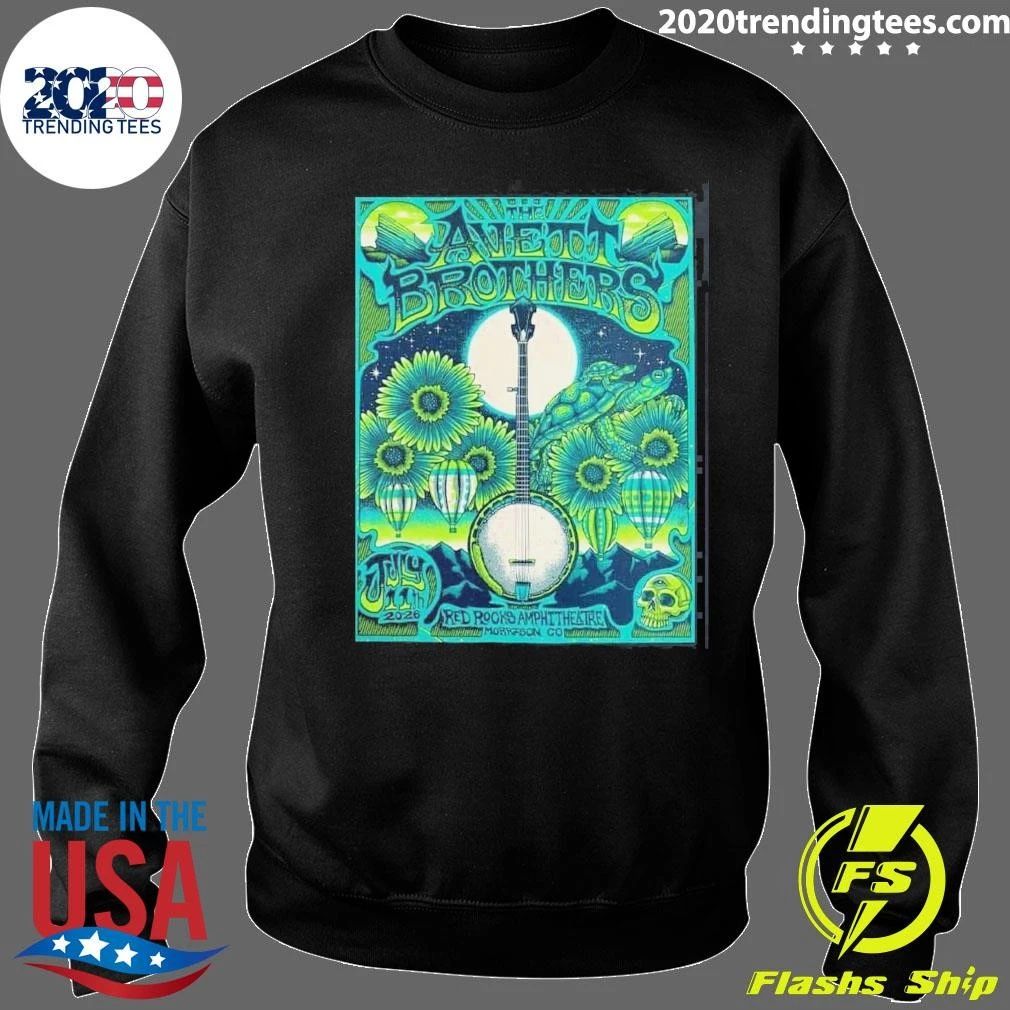The Avett Brothers Night 2 In Morrison Colorado On July 11 2026 At Red Rocks Amphitheatre Shirt