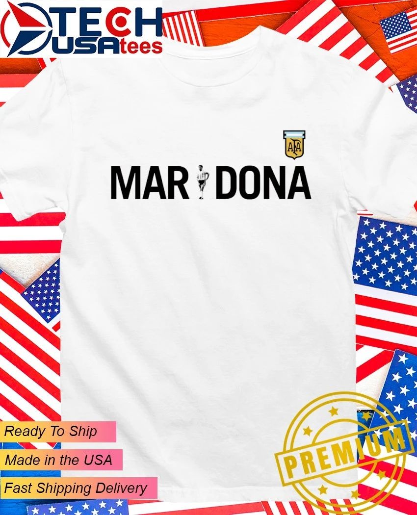 Diego Maradona Argentina National Team logo shirt
