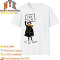 Protest Girl Holding Fuck Ice Political Statement Activism Shirt