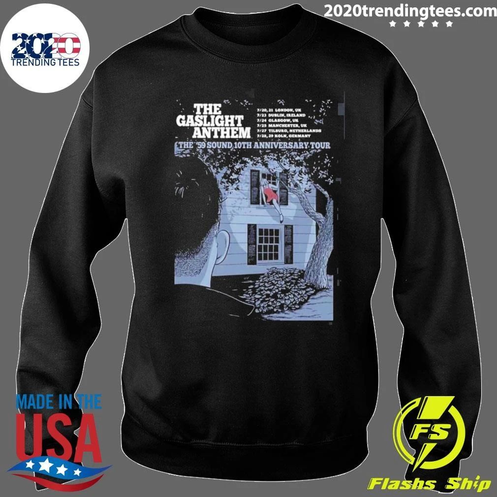 The Gaslight Anthem The 59 Sound 10th Anniversary Tour 2026 Shirt