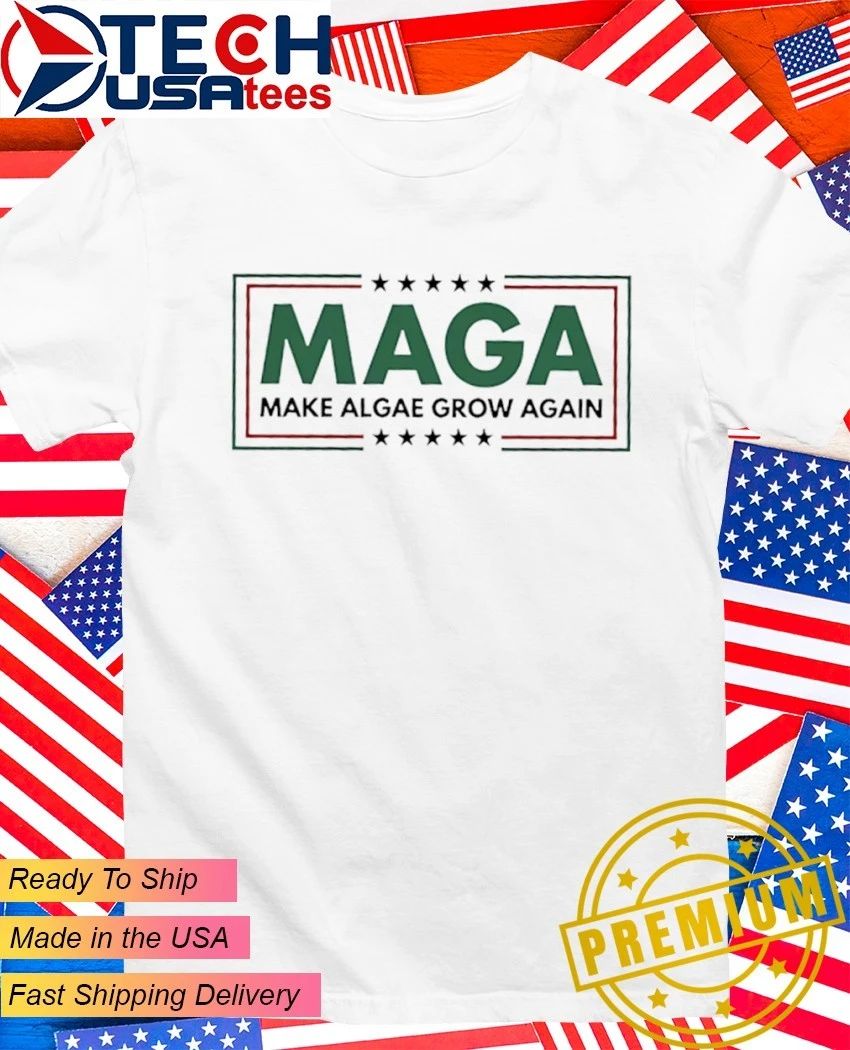 Make Algae great again 2026 logo shirt
