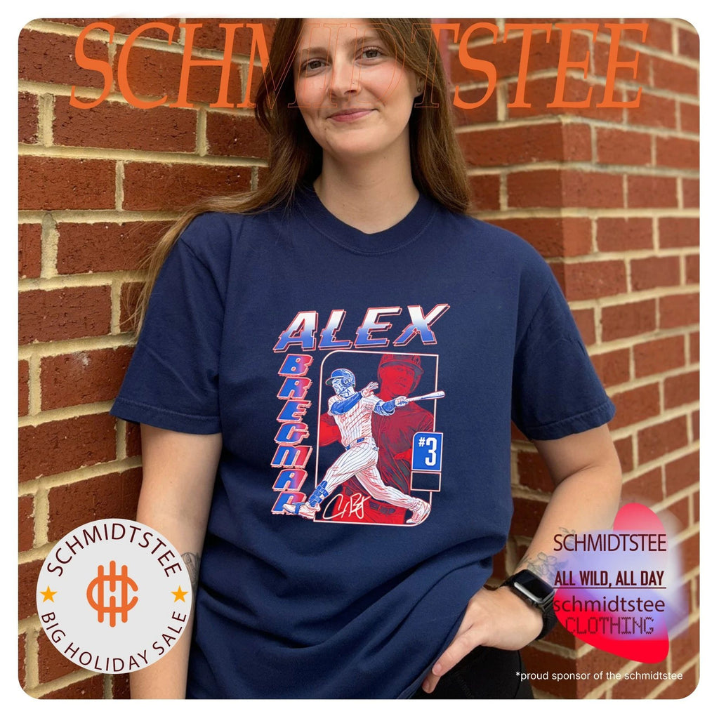 Chicago Cubs Alex Bregman signature vintage shirt