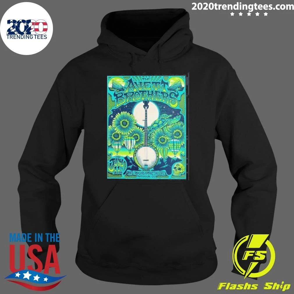 The Avett Brothers Night 2 In Morrison Colorado On July 11 2026 At Red Rocks Amphitheatre Shirt