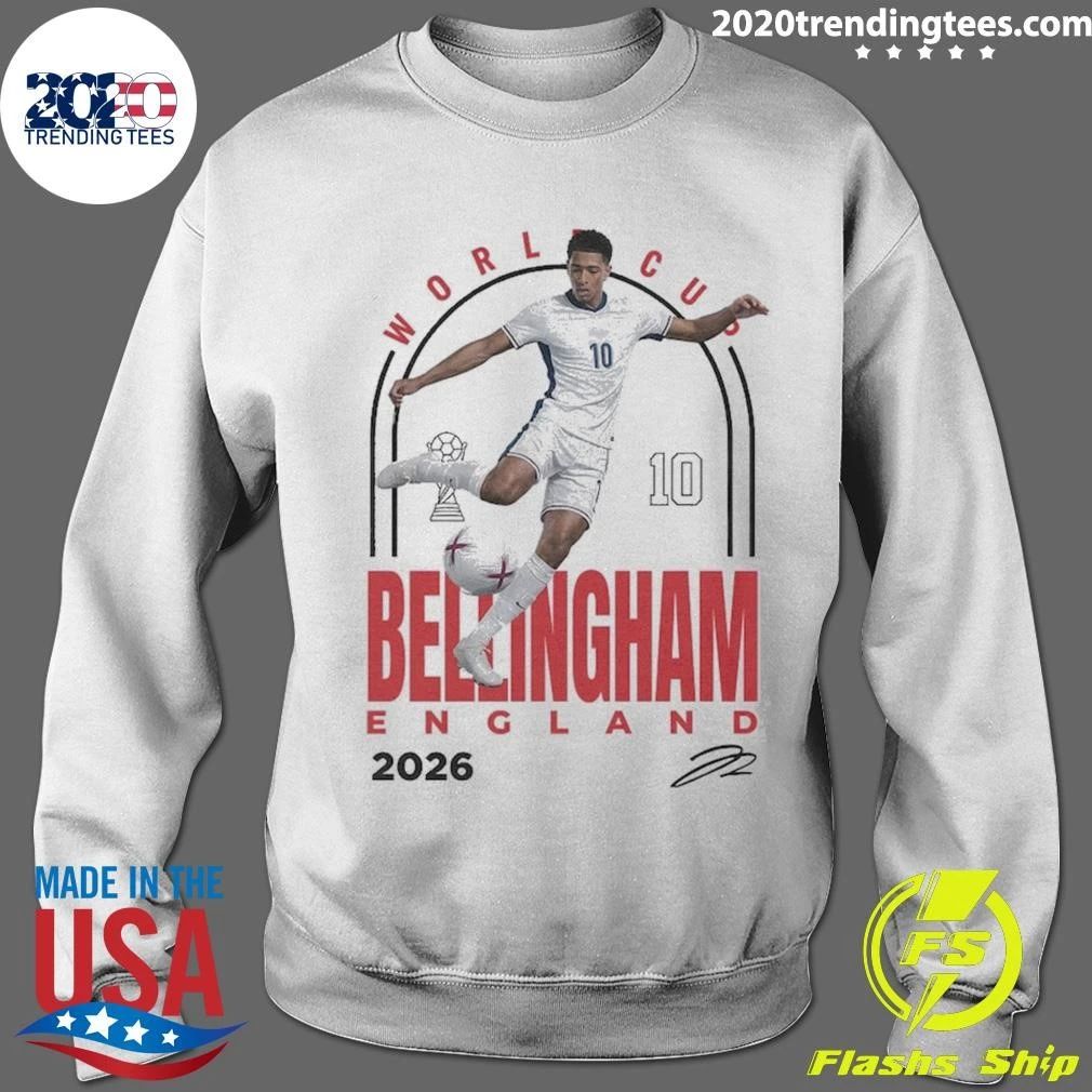 World Cup 2026 Bellingham 10 England Signature Shirt