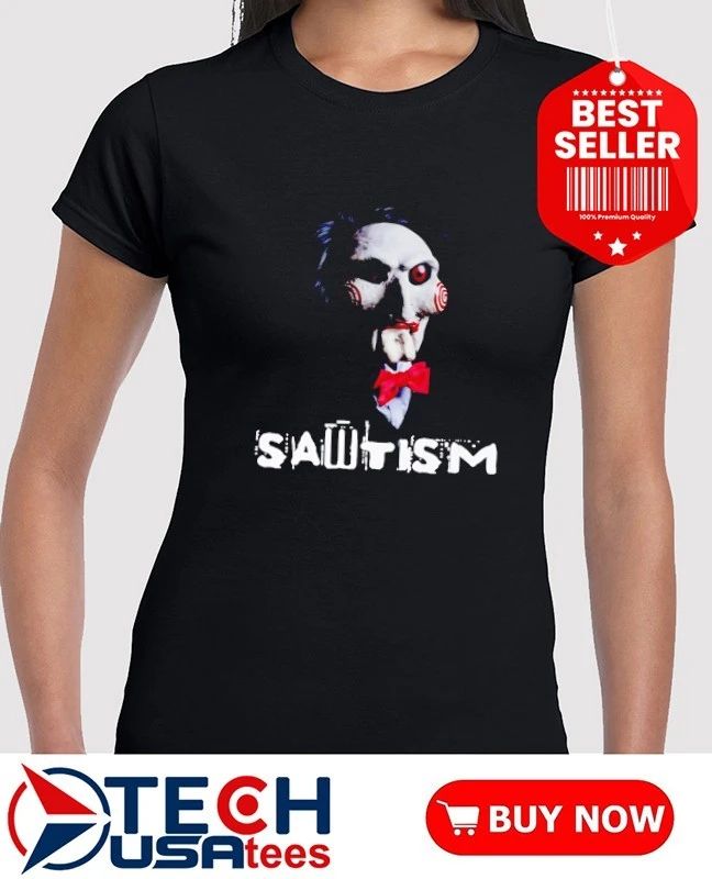 Jigsaw Sawtism Autism shirt