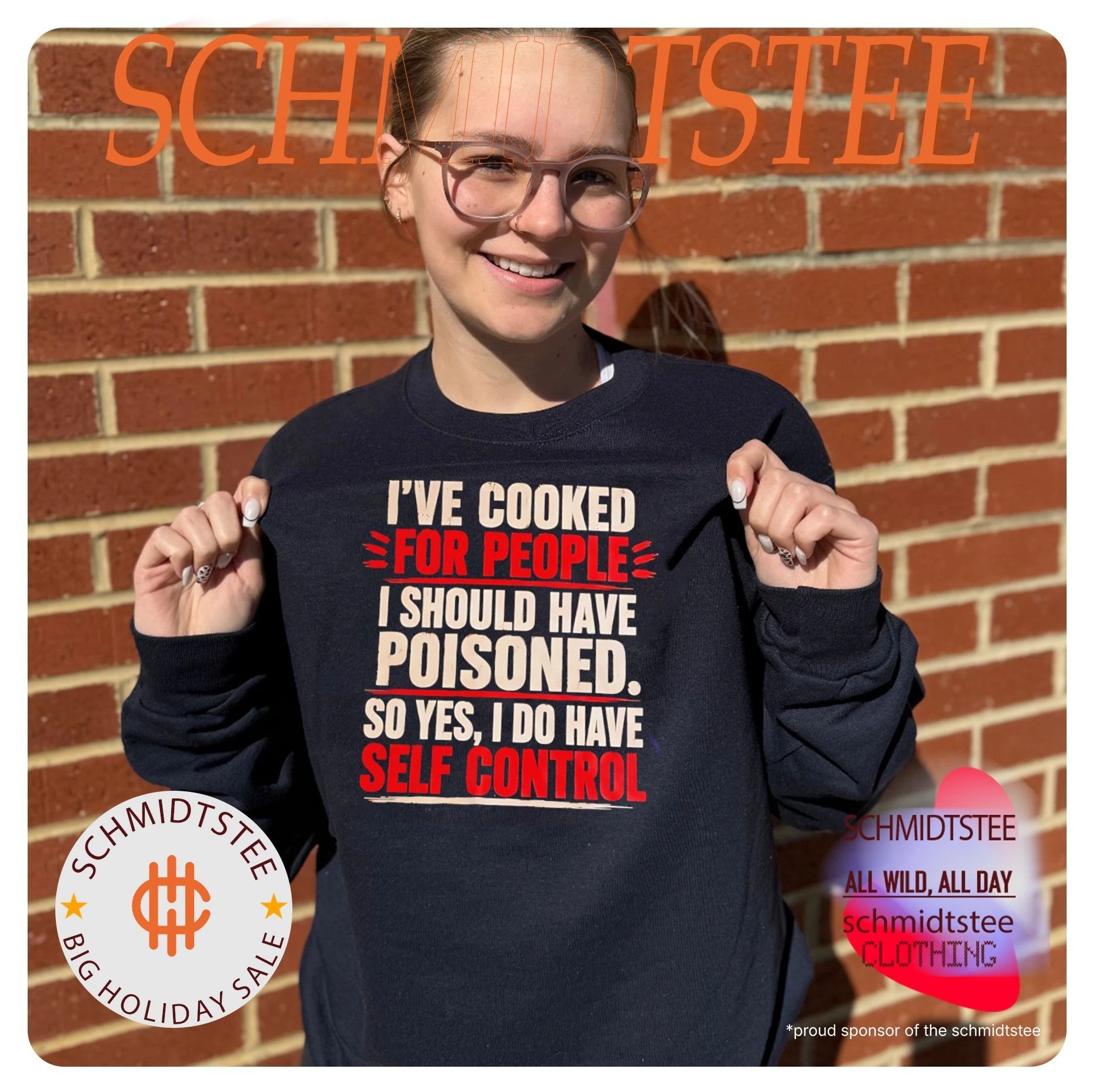 I’ve cooked for people I should have poisoned so yes I do have self control shirt