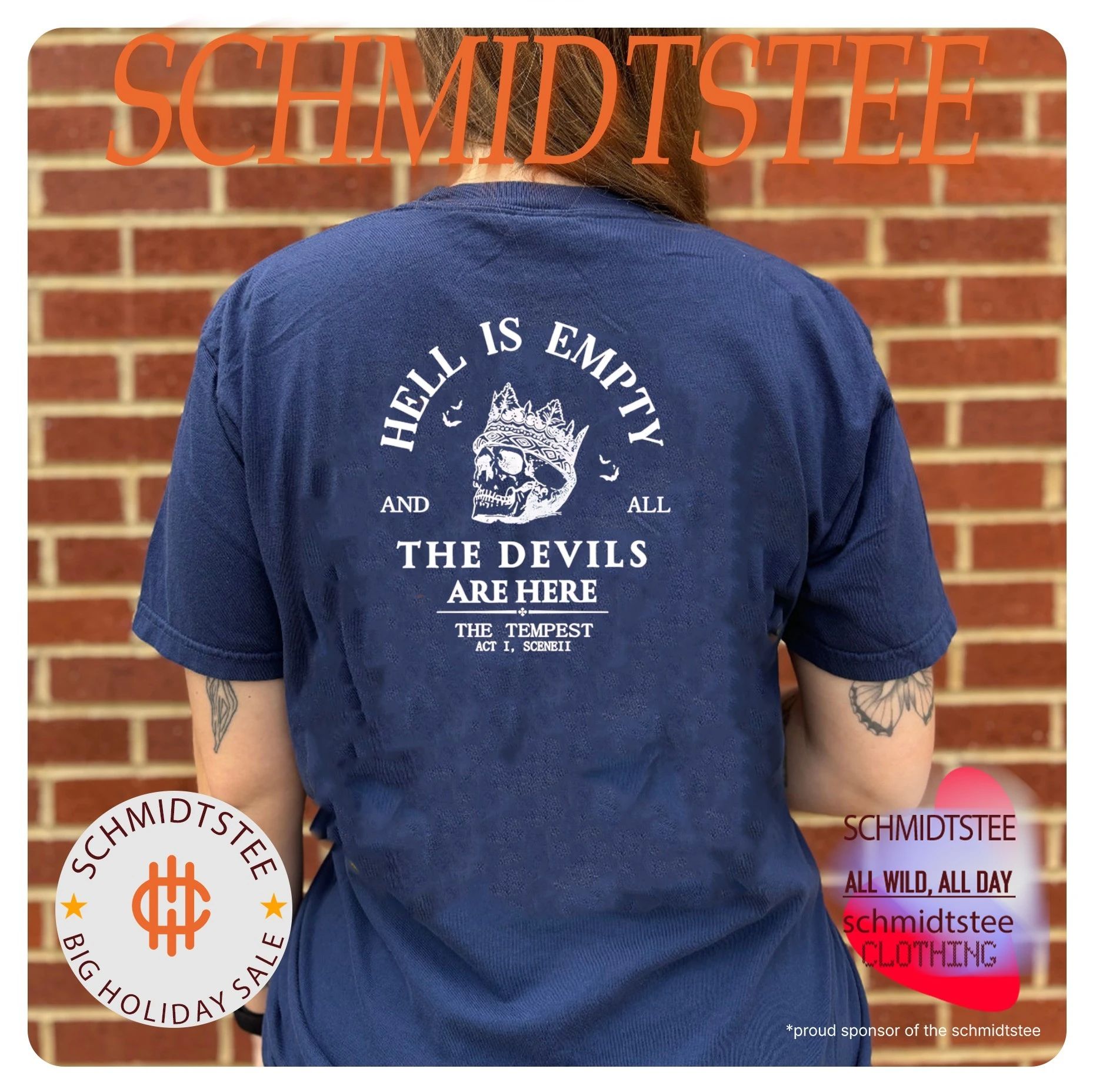 Hell is Empty And All The Devils Are Here The Tempest shirt