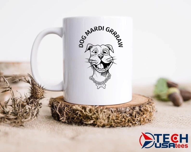 Dog Mardi Grrraw shirt