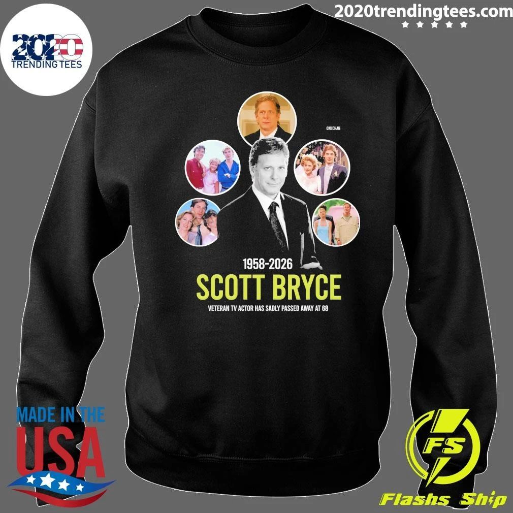 Scott Bryce 1958-2026 Veteran Tv Actor Has Sadly Passed Away At 68 Shirt