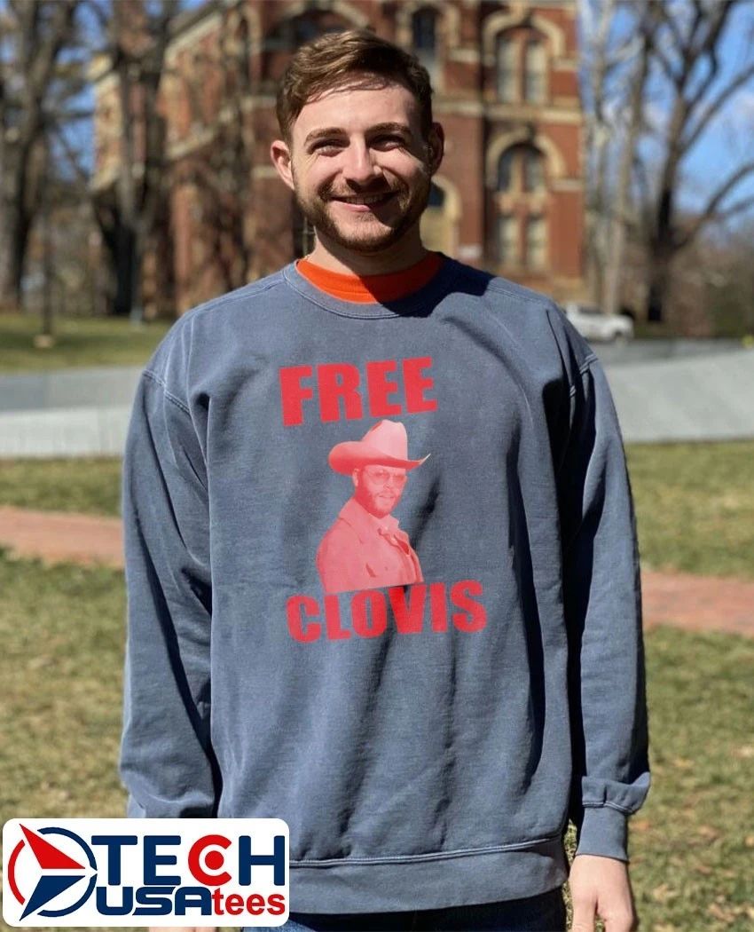 Charley Crockett Free Clovis shirt