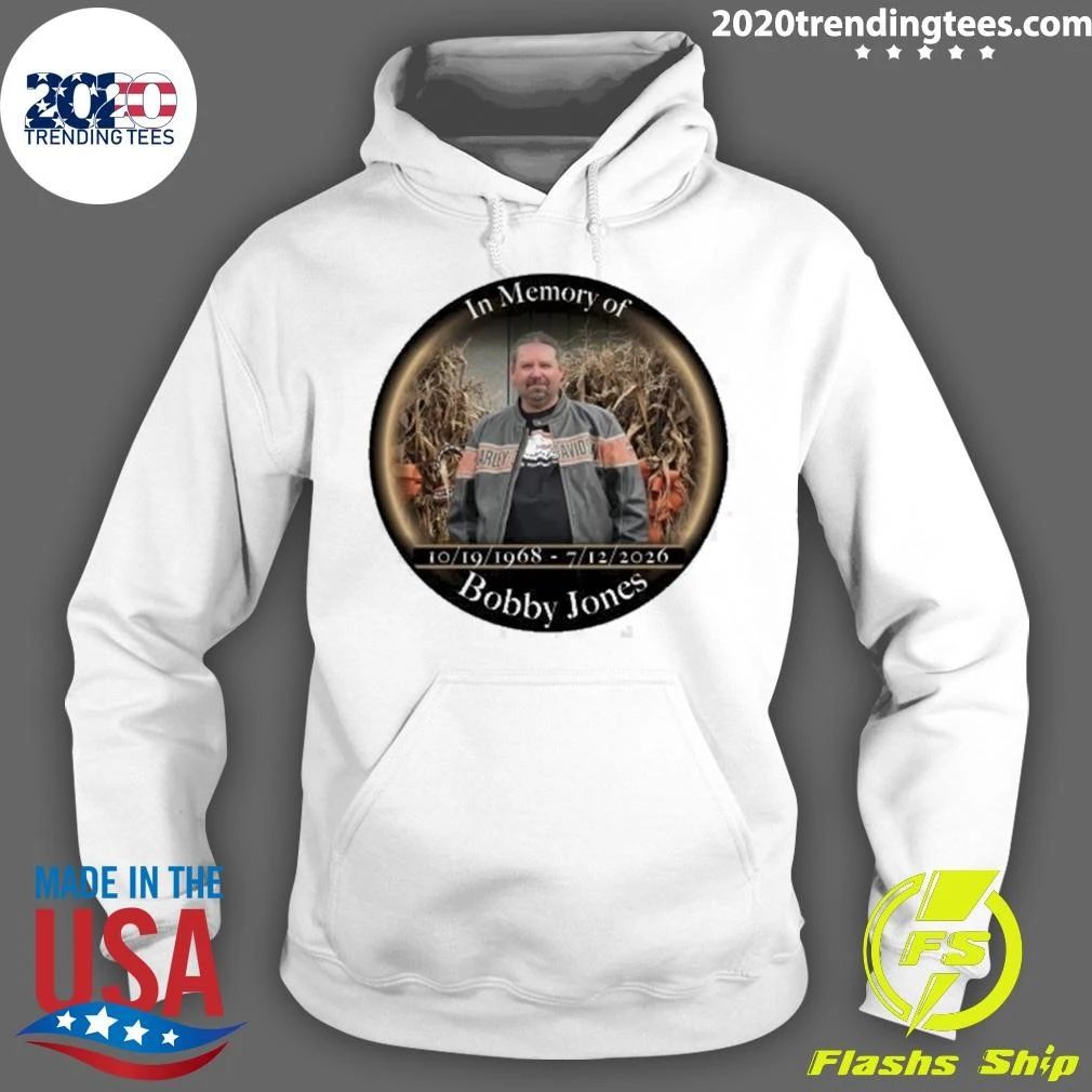In Memory of 10.19.1968 – 7.12.2026 Bobby Jones Shirt
