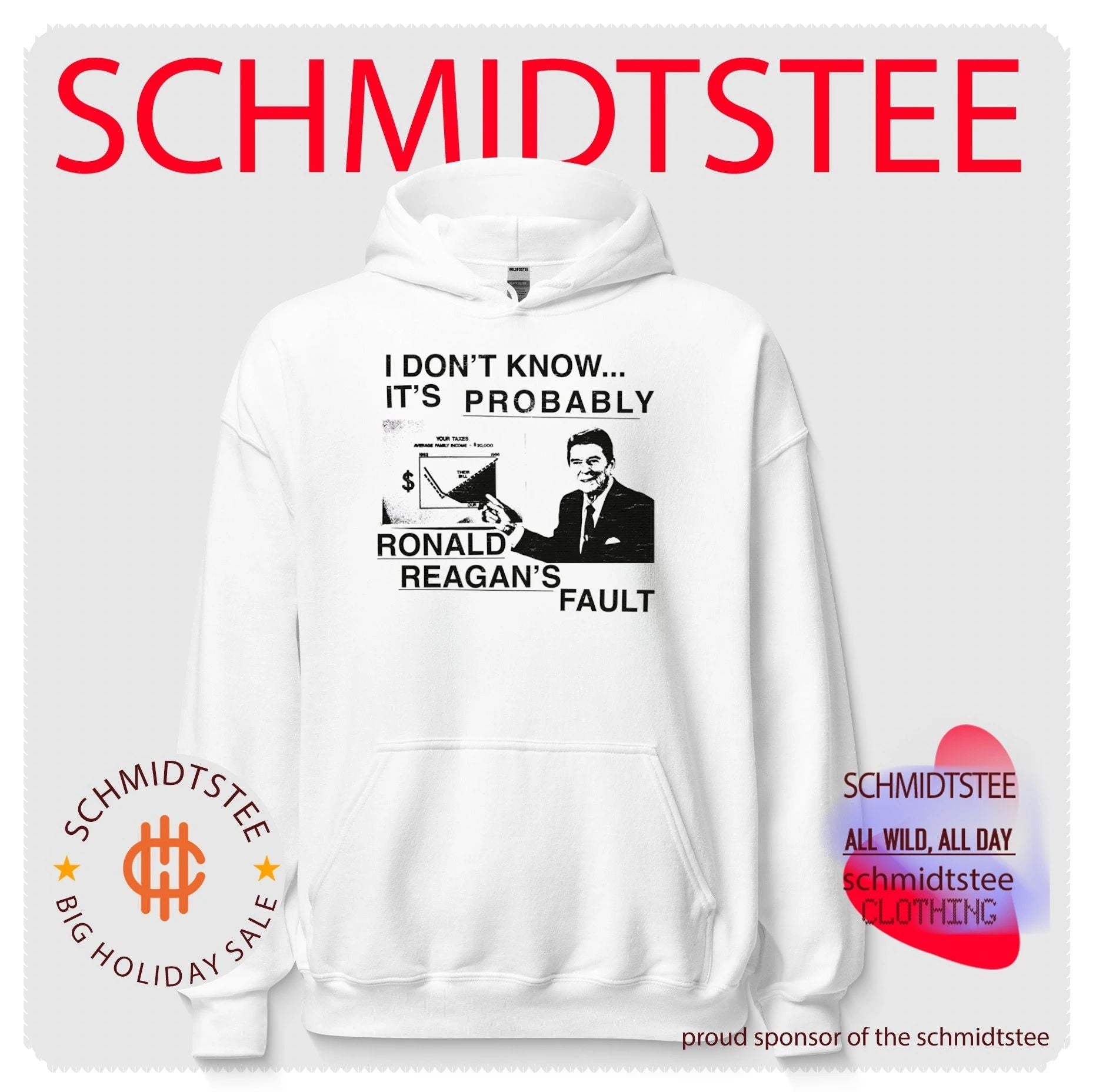 Ronald Reagan I Don’t Know It’s Probably His Fault Meme shirt
