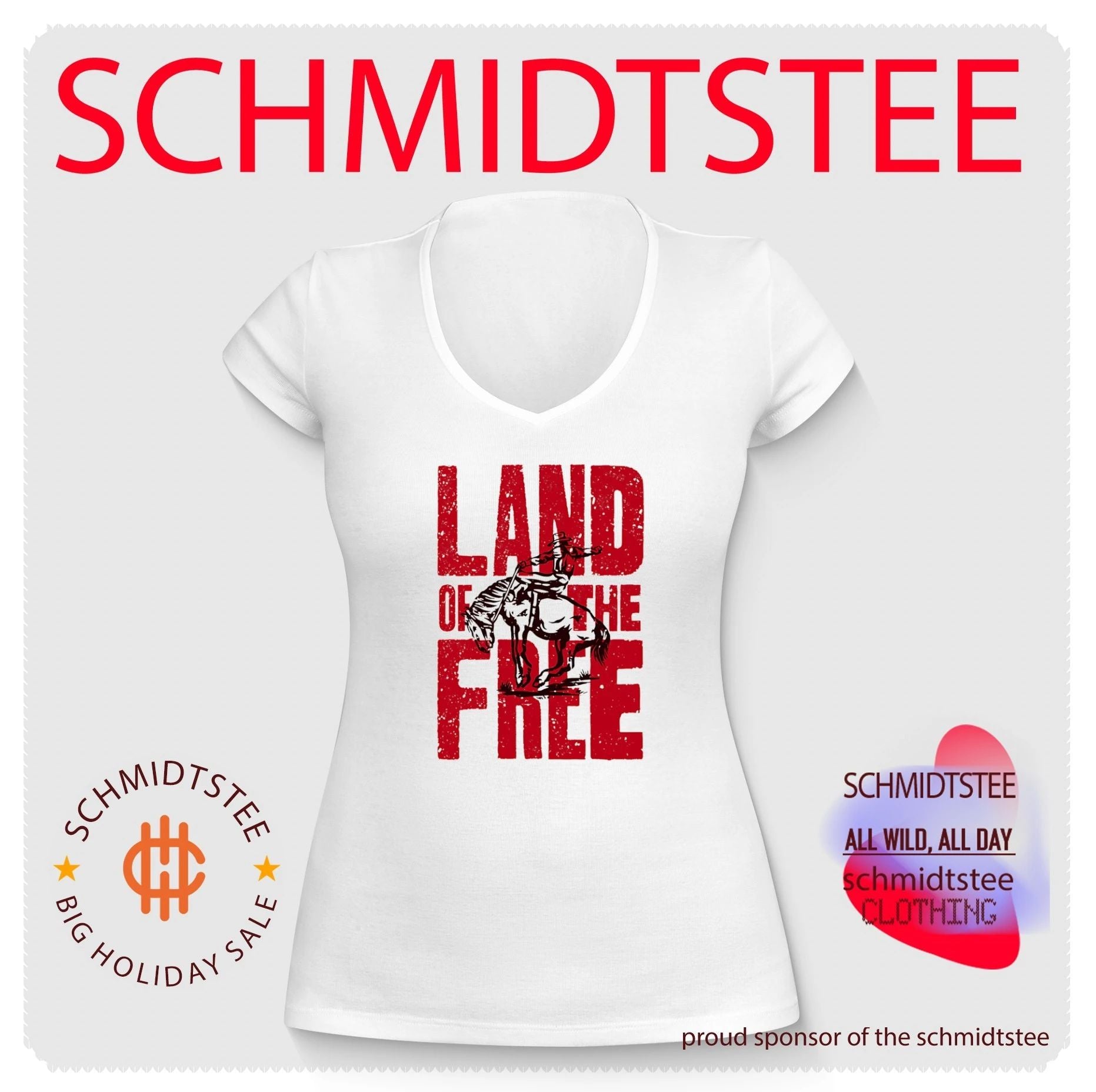 Land of the Free Cowboy shirt
