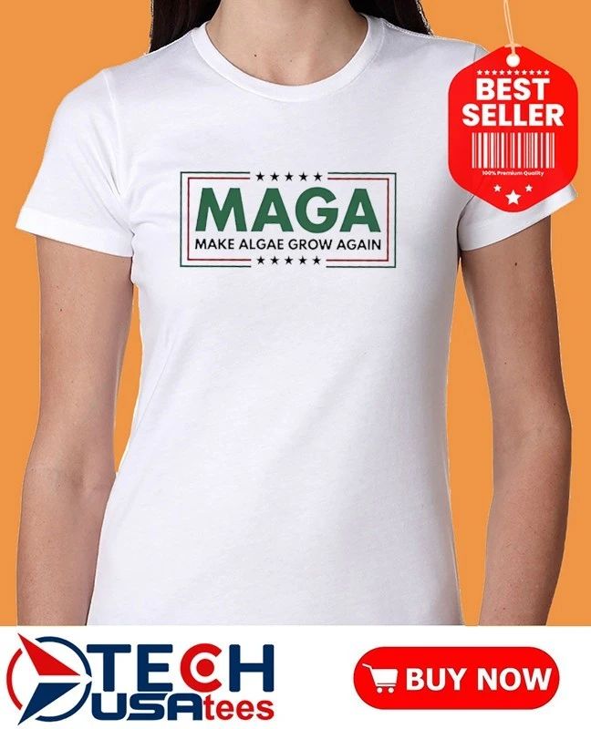 Make Algae great again 2026 logo shirt