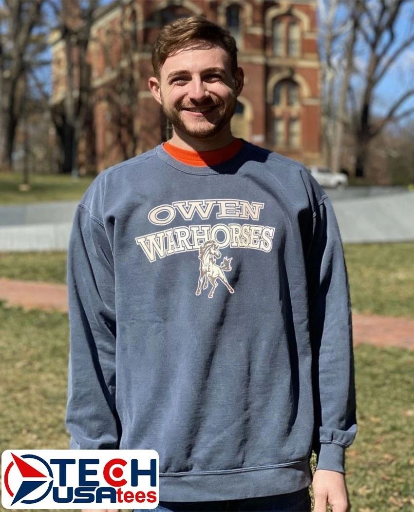 Owen Warhorses logo shirt