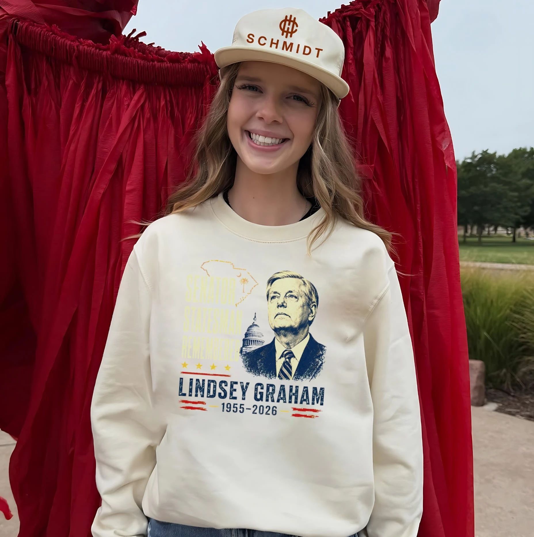 Lindsey Graham Senator Statesman Remembered 1955-2026 shirt