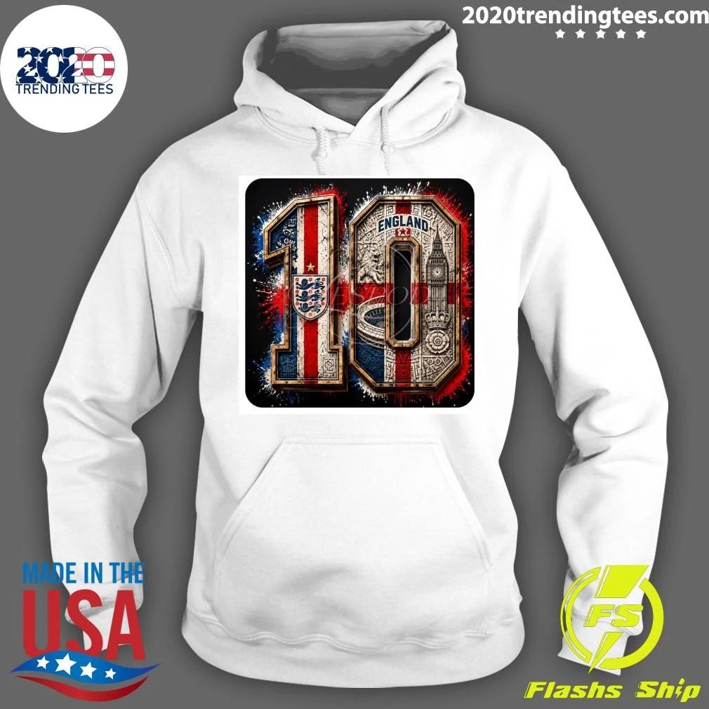 Three Lions England 10 Football World Cup 2026 Shirt