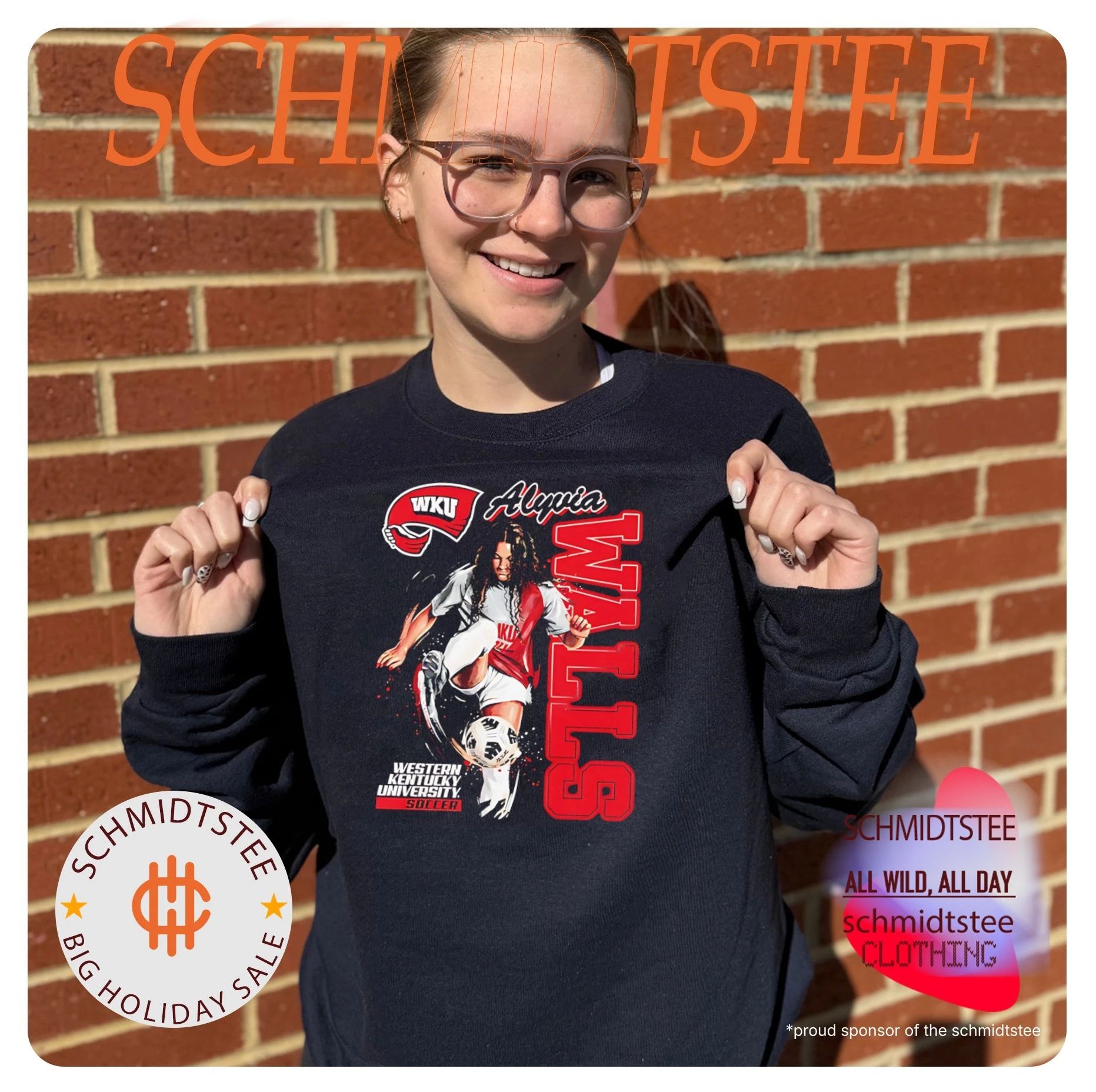 Western Kentucky University Alyvia Walls vintage shirt