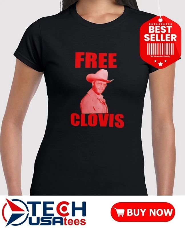Charley Crockett Free Clovis shirt