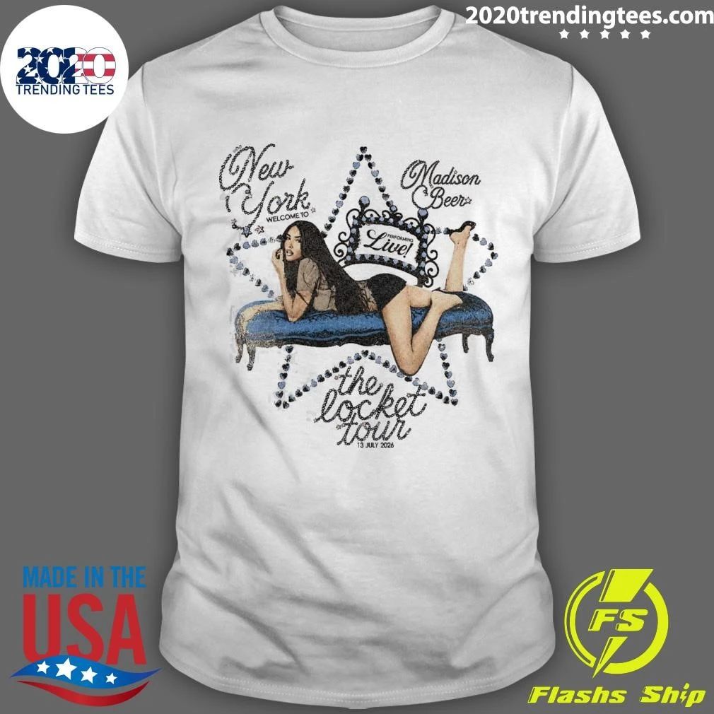 Madison Beer The Locket Tour New York Exclusive Tee On 13 July 2026 Shirt