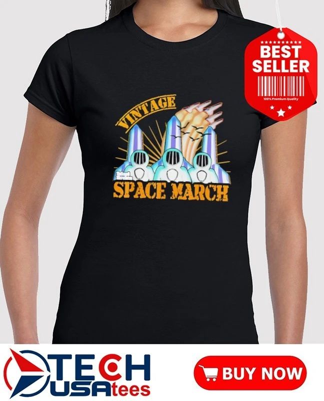 Astronaut Space March vintage shirt
