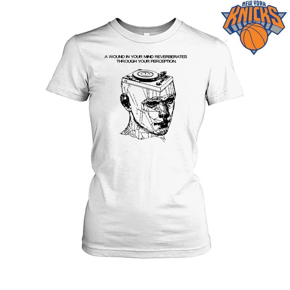 A Wound In Your Mind Reverberates Through Your Perception Turntable Head Shirt