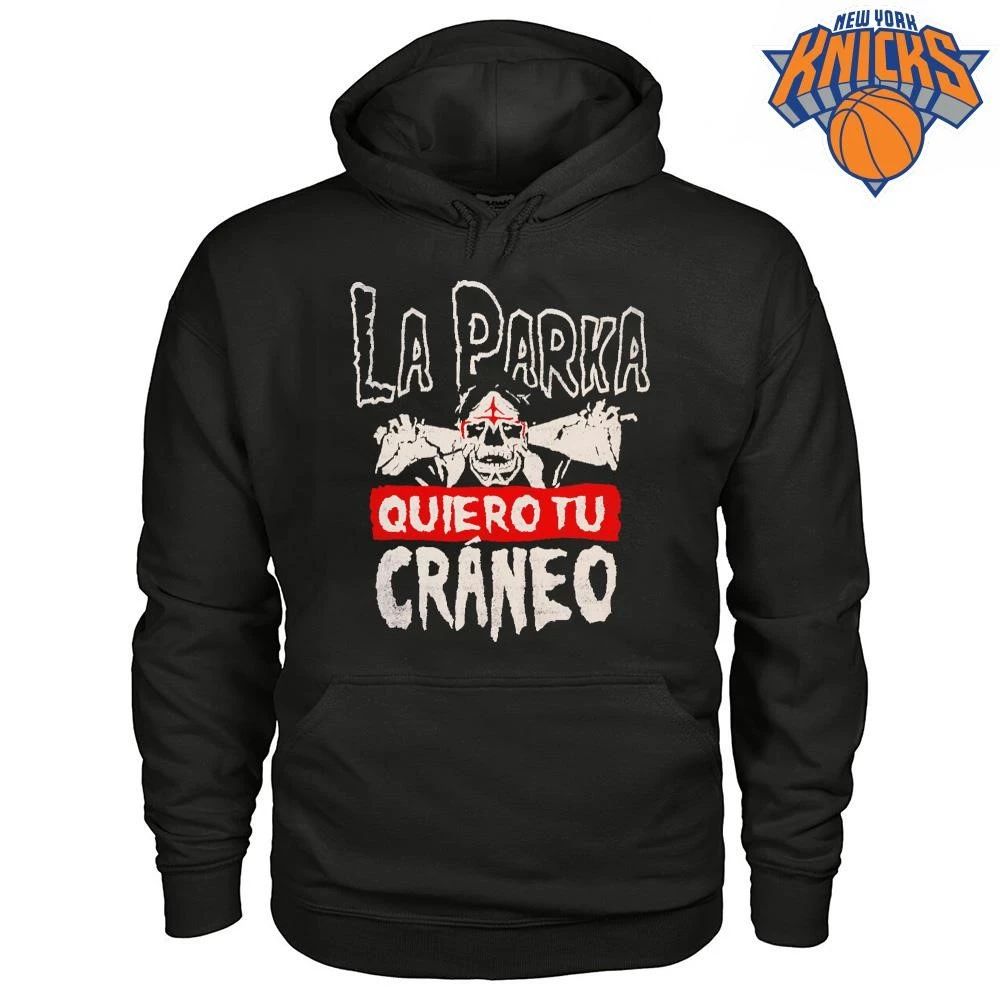 La Parka Skull Mexican Wrestling Lucha Libre Quiero Tu Craneo Shirt