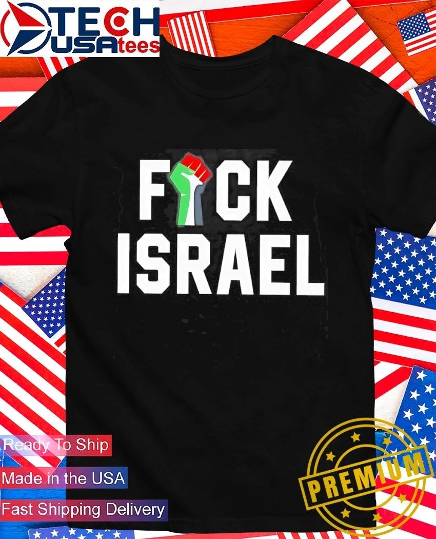 Fck Israel free Palestine fist hand shirt