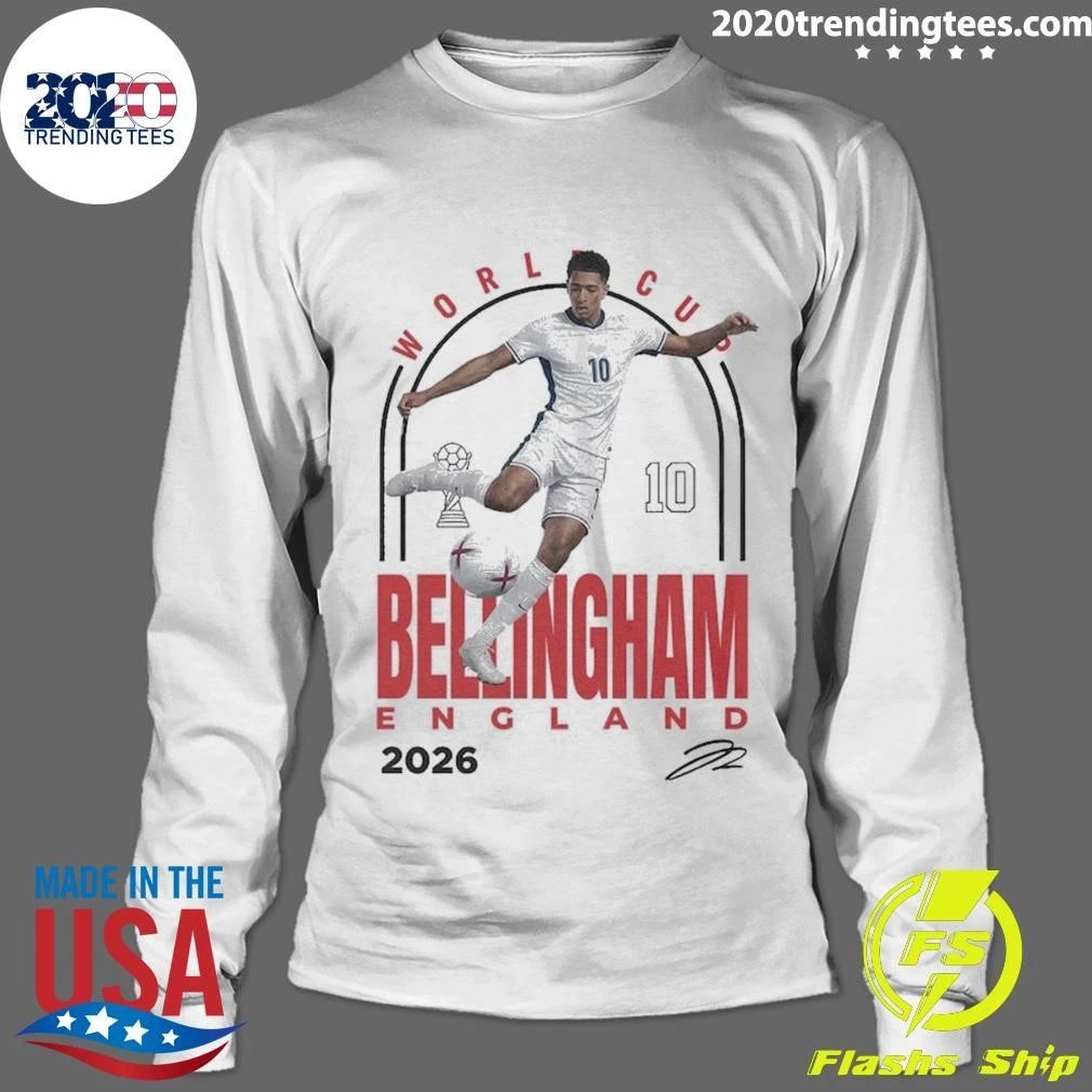 World Cup 2026 Bellingham 10 England Signature Shirt
