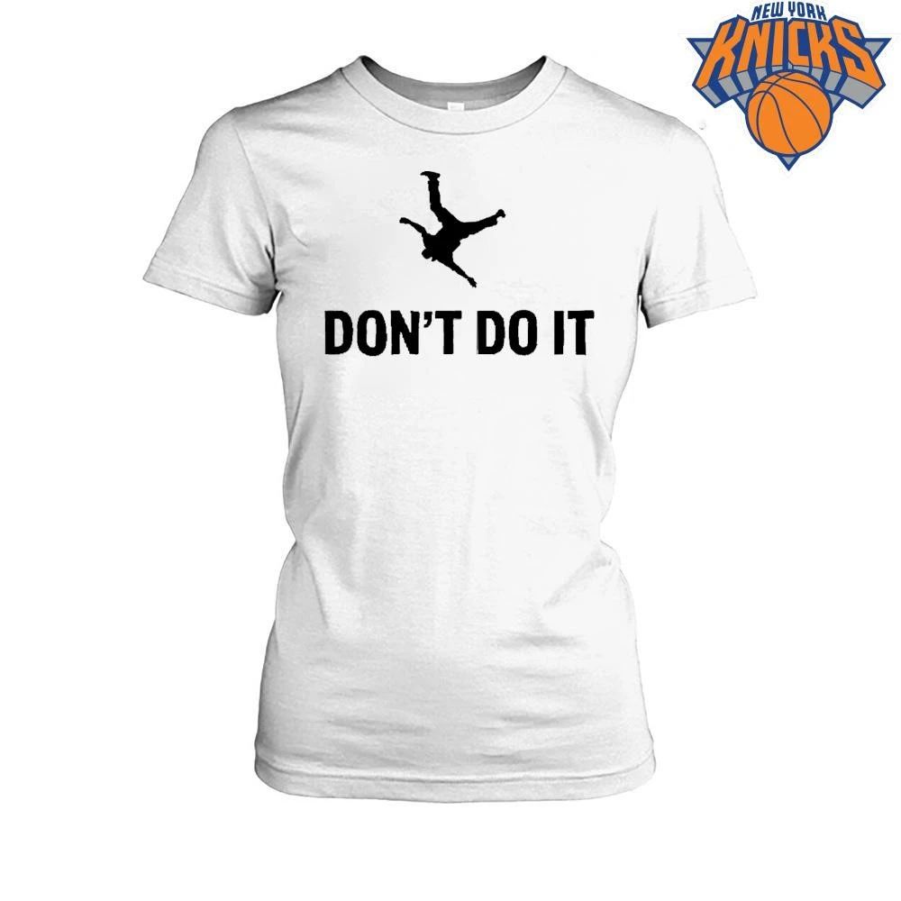Dont Do It Parody Silhouette Acrobat Falling Meme Shirt