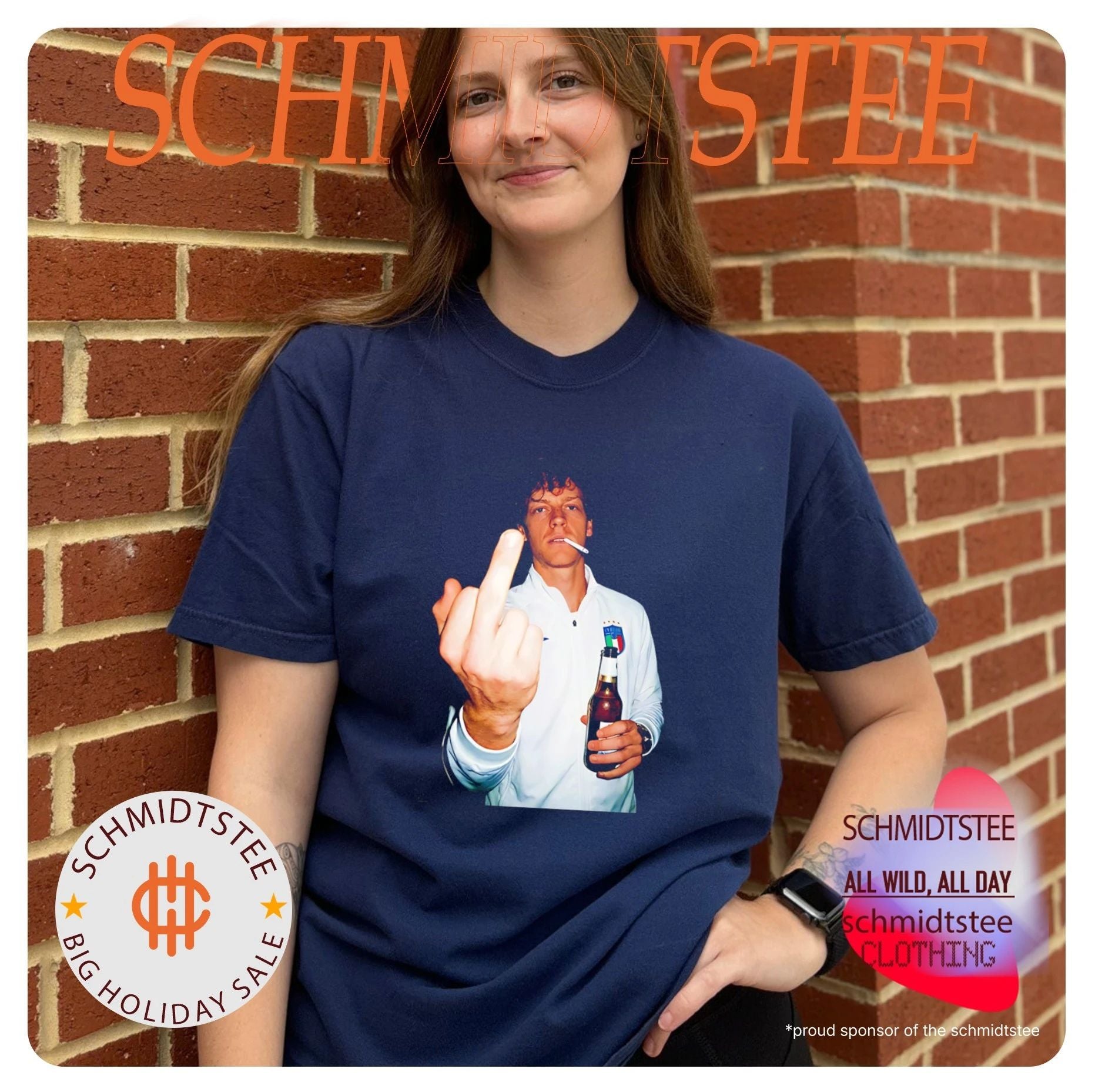 Wimbledon 2026 Italy Jannik Sinner middle finger shirt